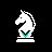 ChessVora pixel knight logo